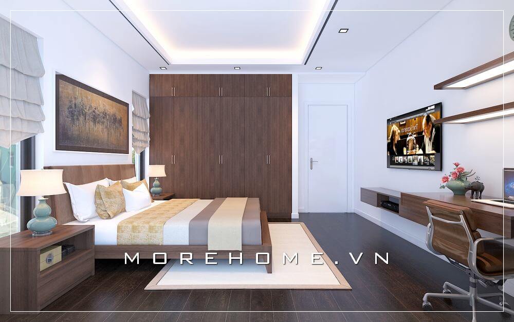 Thiết kế phòng ngủ chung cư hiện đại